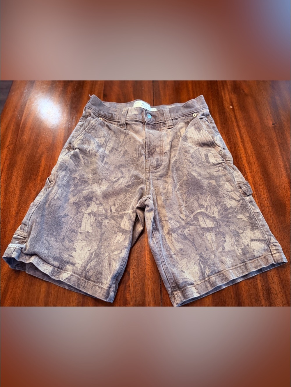 Hollister Baggy Jean Cargo Shorts Size 28